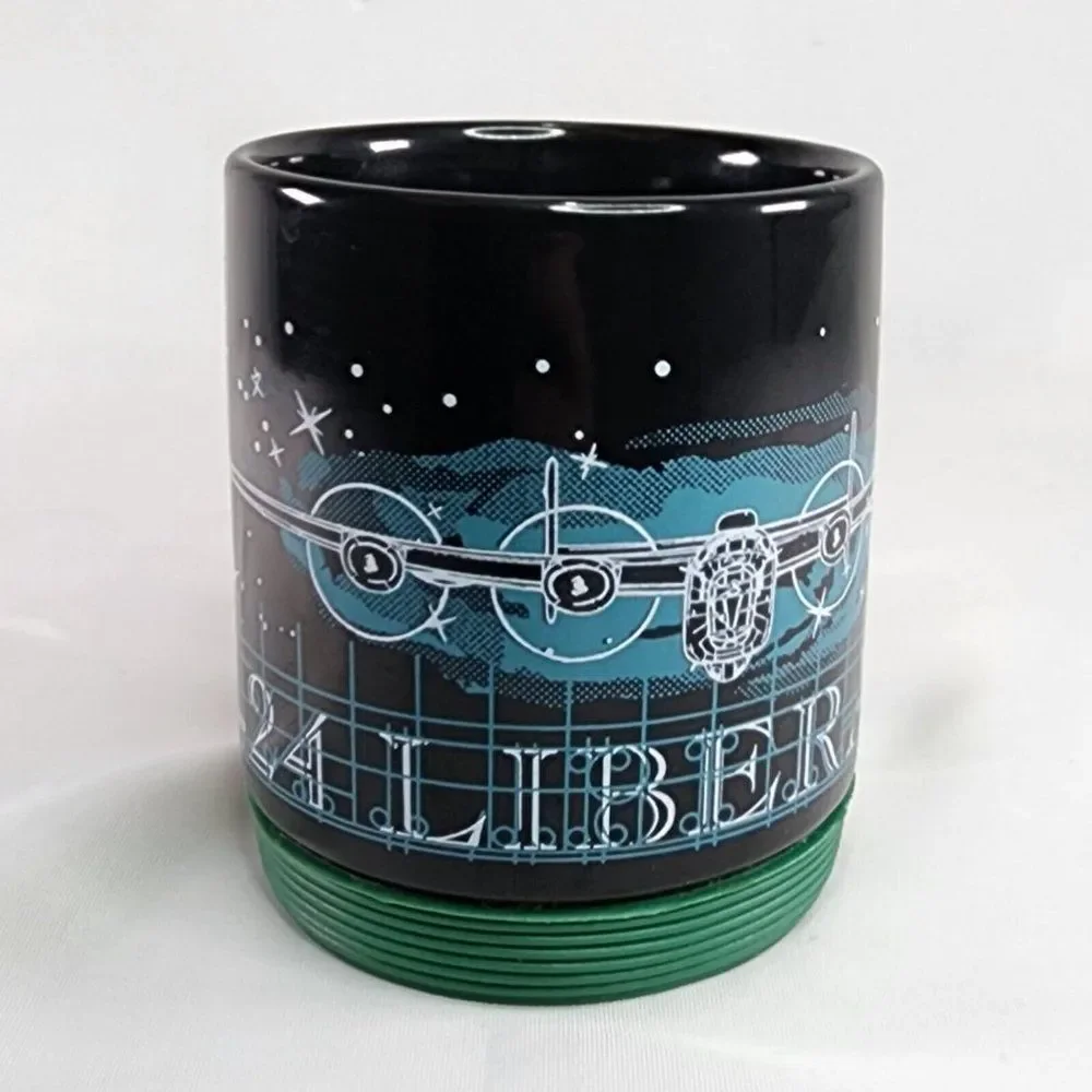 B-24 Liberator Bommer Plane 2002 Vintage Air Force Mug‎ Rare Collector Retro Fly